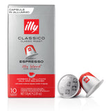 10 Capsule Illy per macchine Nespresso - Classico Alluminio