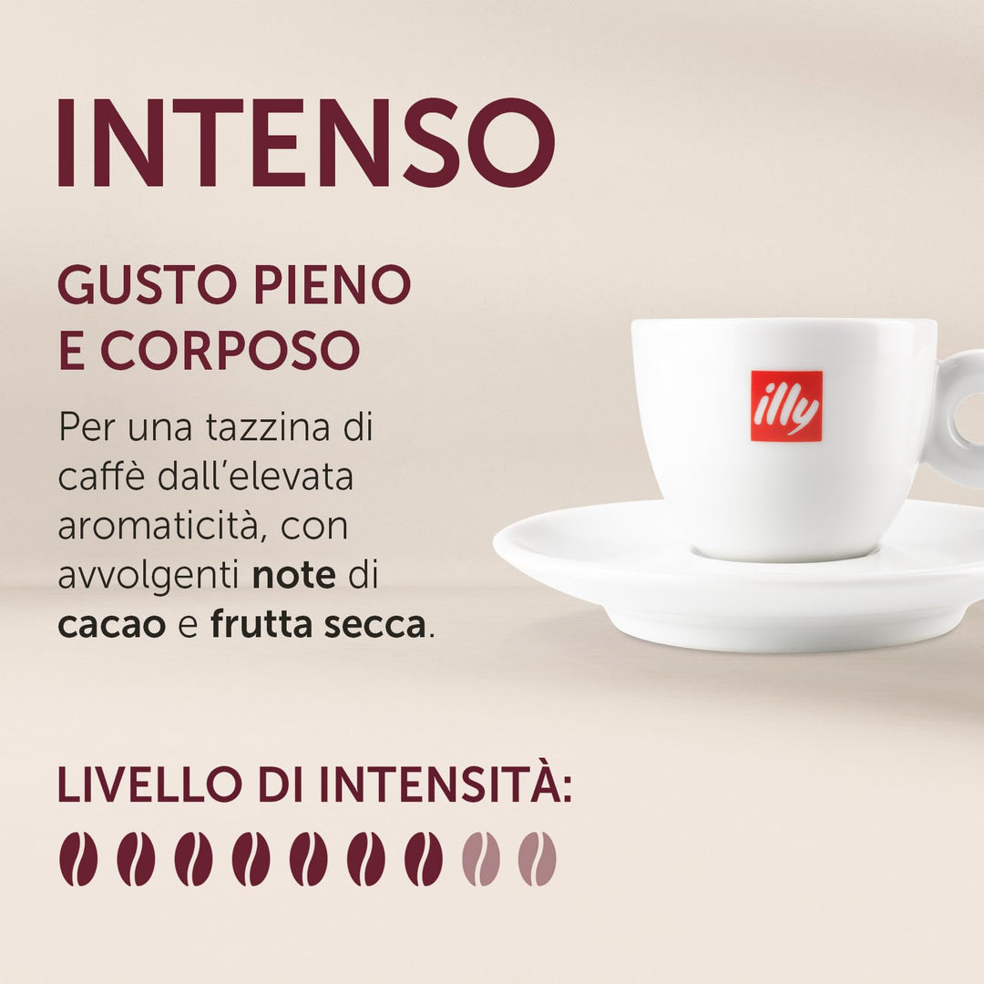 18 Capsule Illy caffè per macchine Iperespresso - Intenso gusto Pieno e Corposo