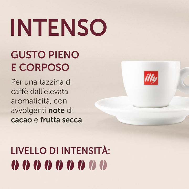 18 Capsule Illy caffè per macchine Iperespresso - Intenso gusto Pieno e Corposo