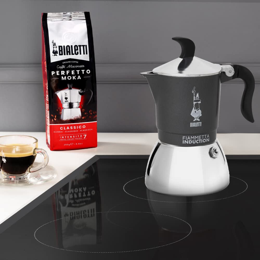 Fiammetta Induction Bialetti - Moka da 2 tazze per piani a Induzione