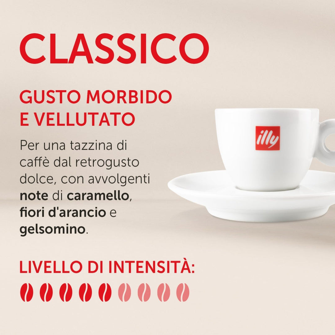 18 Capsule Illy caffè per macchine Iperespresso - Classico