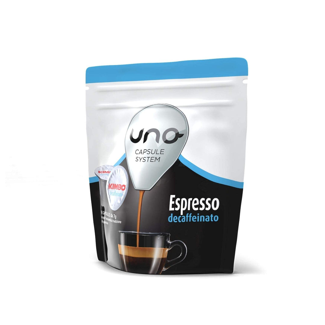 16 Kimbo - Capsule Uno System Espresso Decaffeinato