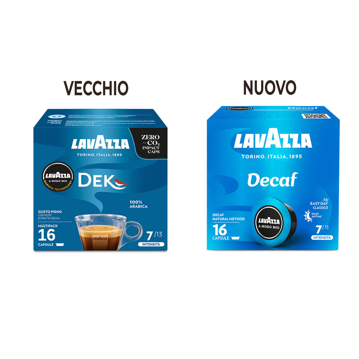16 Capsule Lavazza Originali Lavazza A Modo Mio - Decaffeinato