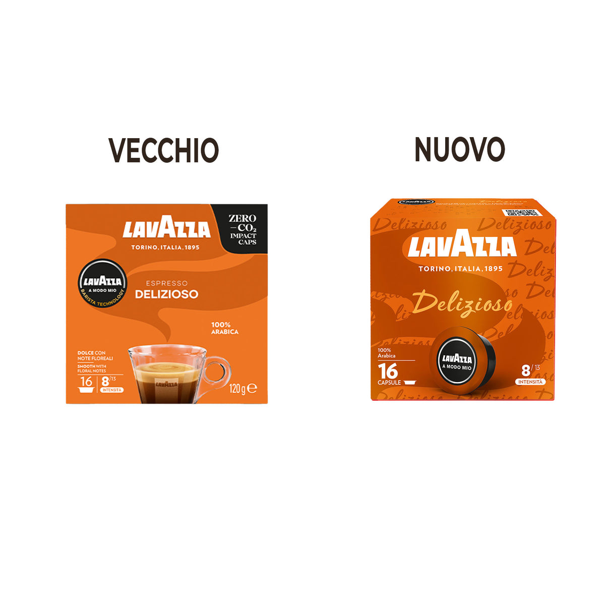 16 Capsule Caffè Lavazza A Modo Mio - Delizioso