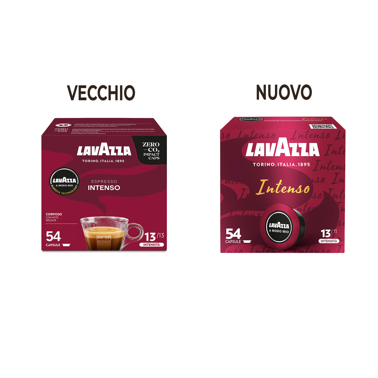 54 Capsule Lavazza A Modo Mio - Espresso Intenso