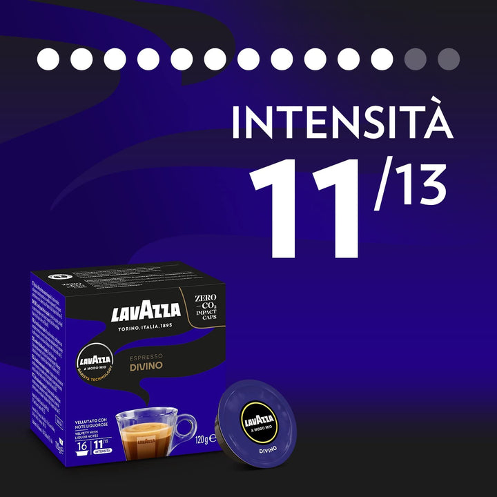 Capsule Lavazza A Modo Mio Divino – Espresso Vellutato con Note di Cacao e Frutta Esotica