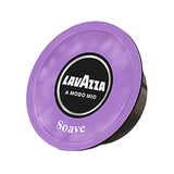 16 Capsule Lavazza A Modo Mio Soave – Espresso Leggero e Floreale 100% Arabica