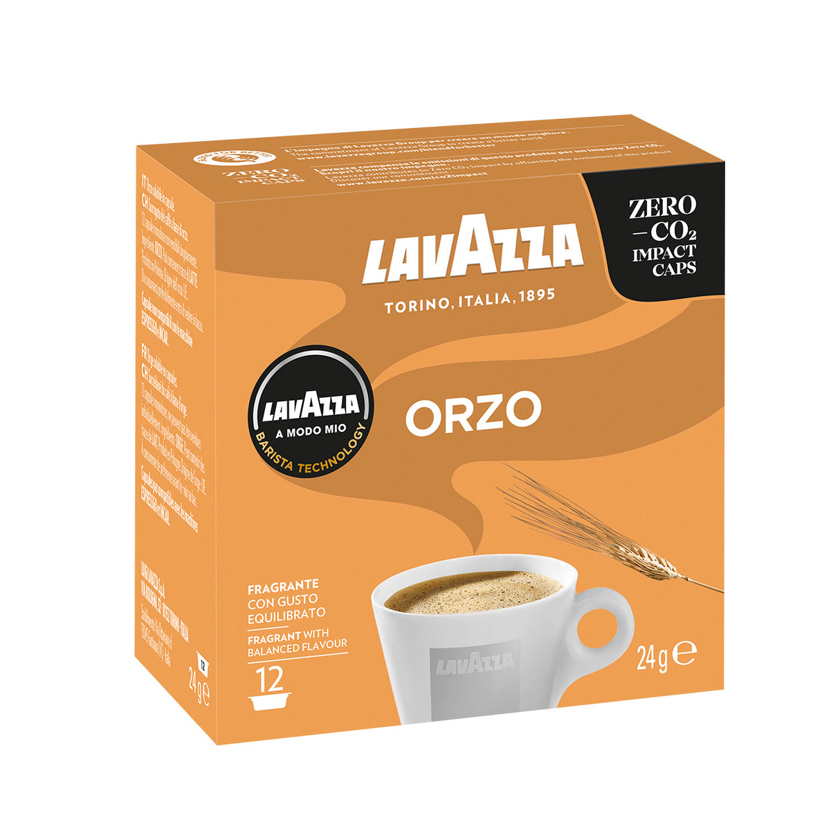 12 Capsule Originali Lavazza A Modo Mio - Orzo