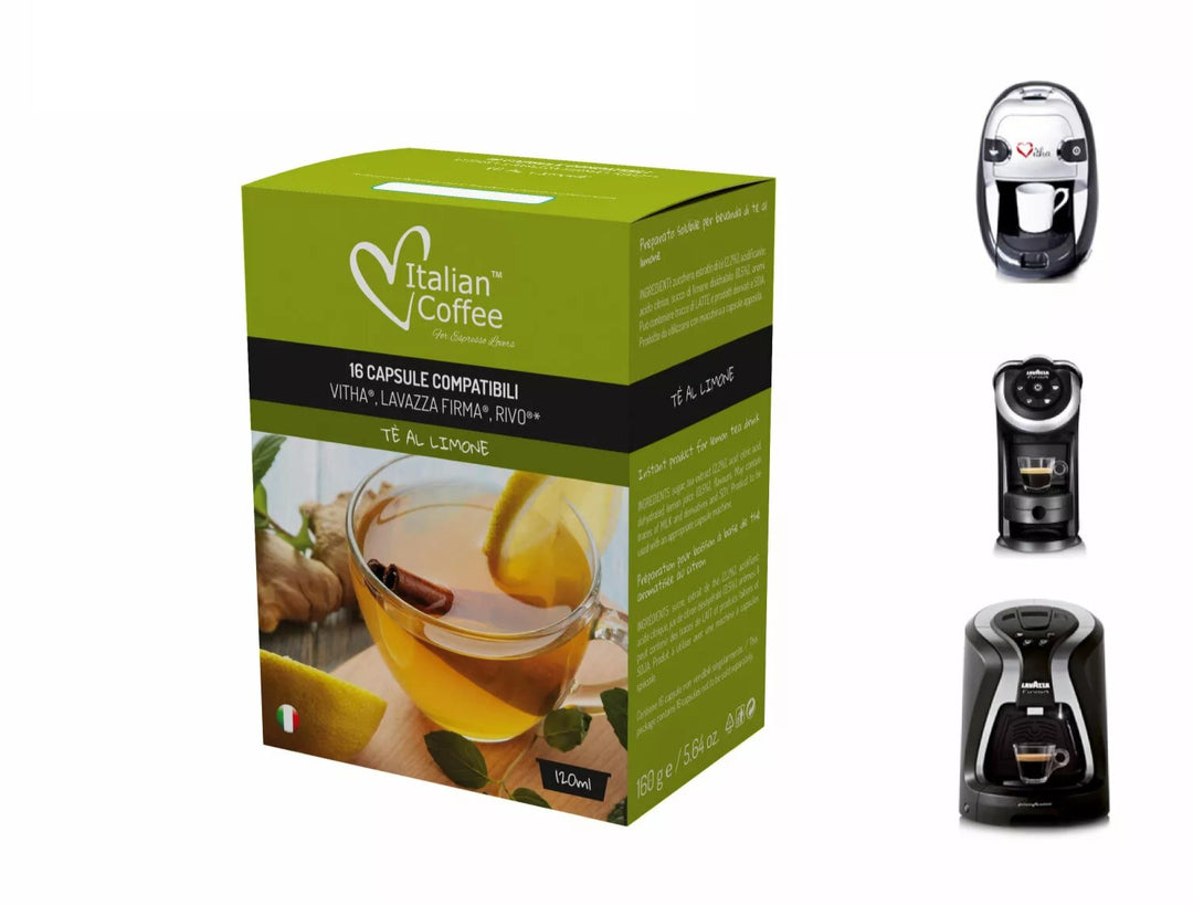 16 capsule Tè al Limone compatibili Lavazza Firma
