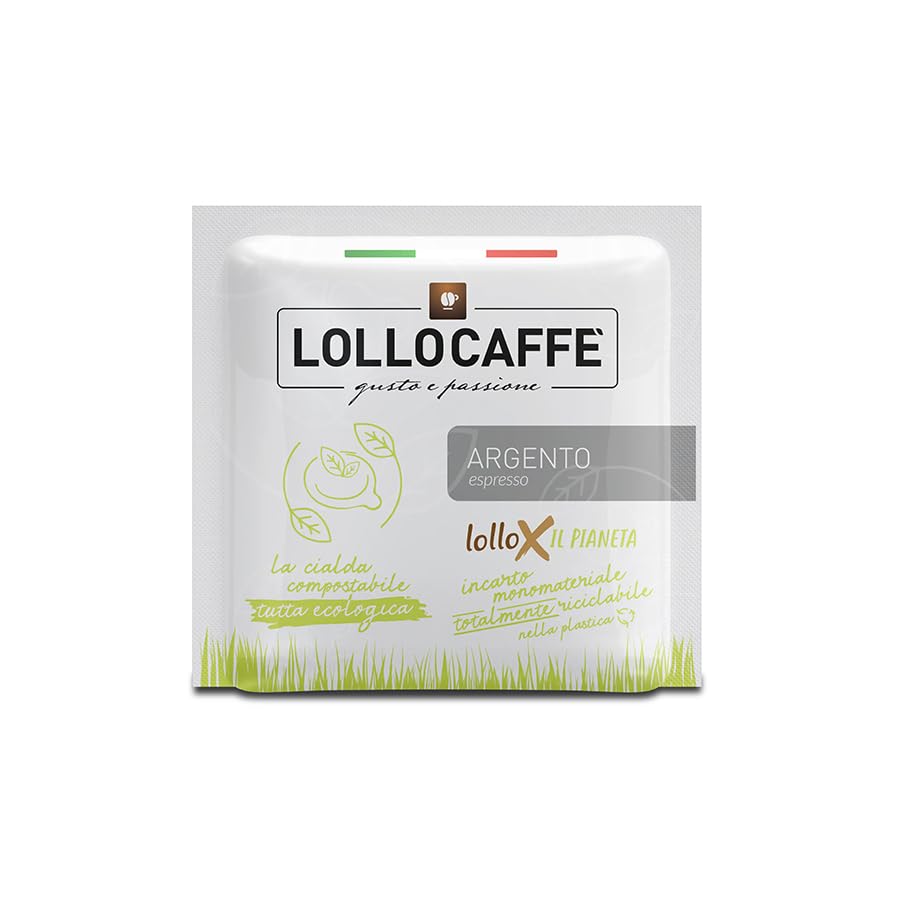 150 Cialde Ese 44mm Lollo Caffè Espresso Argento