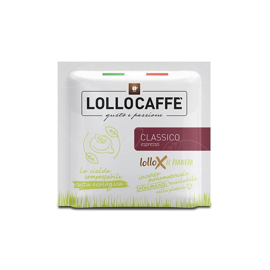 150 Cialde Lollo Caffè Compatibili Ese 44mm miscela Classica