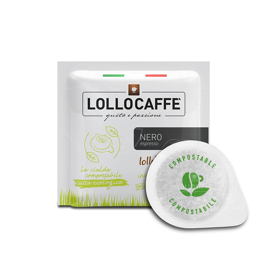 150 Cialde Ese 44mm Espresso Nero Lollo Caff