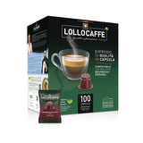 100 Capsule Caffè Lollo Classico Compatibili Nespresso