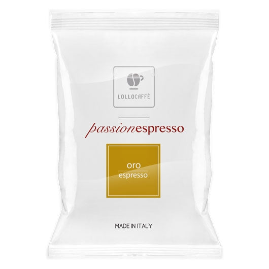 100 Capsule Caffè Lollo Oro compatibili con Nespresso - PassioNespresso
