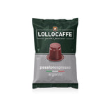 100 Capsule Lollo Passionespresso Argento Compatibili Nespresso