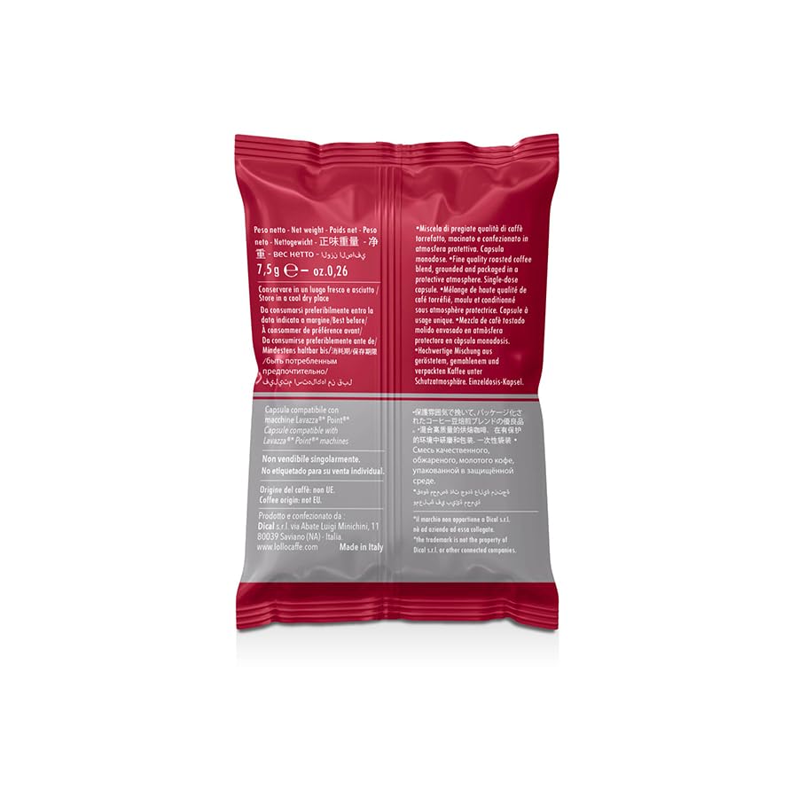 100 Capsule Lollo Argento Compatibili Espresso Point PassioneJoy