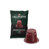 100 Capsule Lollo Caffè Nero Compatibili Nespresso