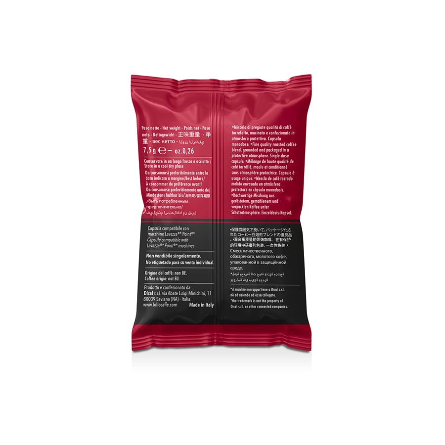 100 Capsule Nero Caffè Lollo Passionejoy Compatibili Espresso Point