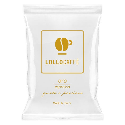 100 Capsule Caffè Lollo oro compatibili con Espresso Point