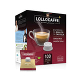 100 Capsule Oro Caffè Lollo Passionejoy compatibili con Espresso Point