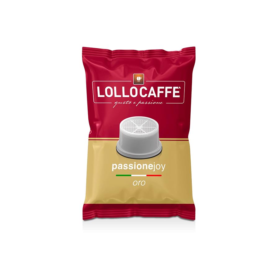 100 Capsule Oro Caffè Lollo Passionejoy compatibili con Espresso Point
