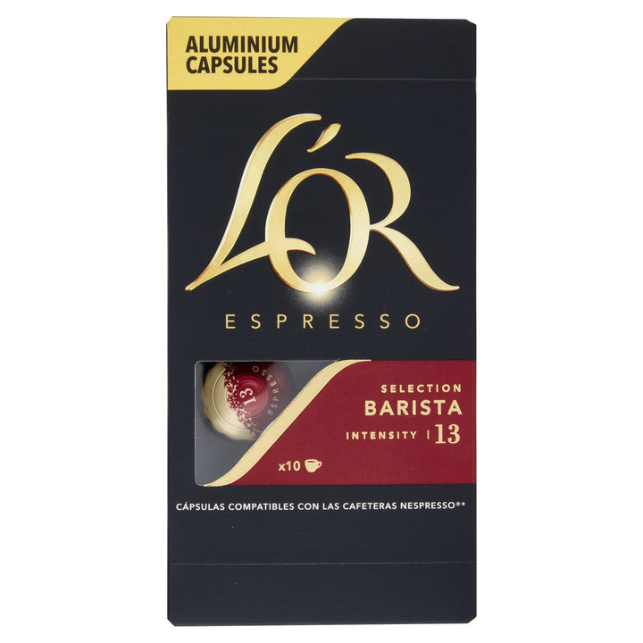 L'OR Barista Selection - Confezione da 10 Capsule Compatibili Nespresso