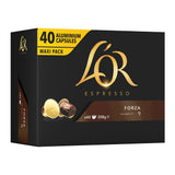 40 Capsule L'Or Forza Compatibili Nespresso