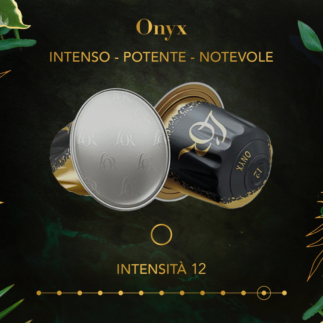 L'OR Espresso Onyx - Confezione da 40 Capsule Compatibili Nespresso