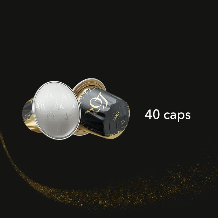 L'OR Espresso Onyx - Confezione da 40 Capsule Compatibili Nespresso