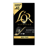 L'OR Espresso Onyx - Confezione da 40 Capsule Compatibili Nespresso