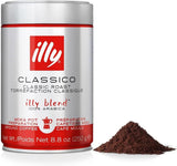 250g Illy Caffè Macinato per Moka Tostato Classico