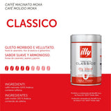 250g Illy Caffè Macinato per Moka Tostato Classico