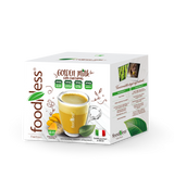 10 capsule GoldenMilk con Curcuma FoodNess compatibili Nescafé Dolce Gusto