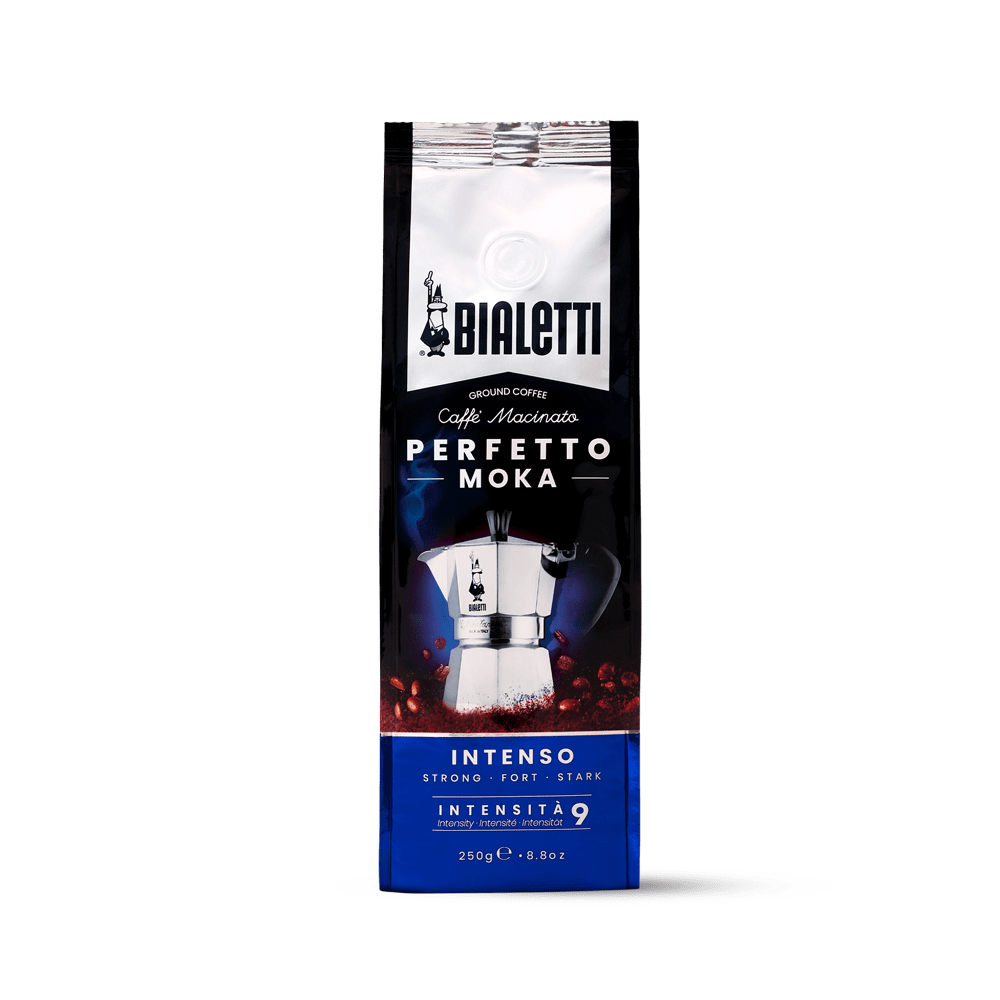 Bialetti Intenso 250g - Caffè Macinato Perfetto Moka