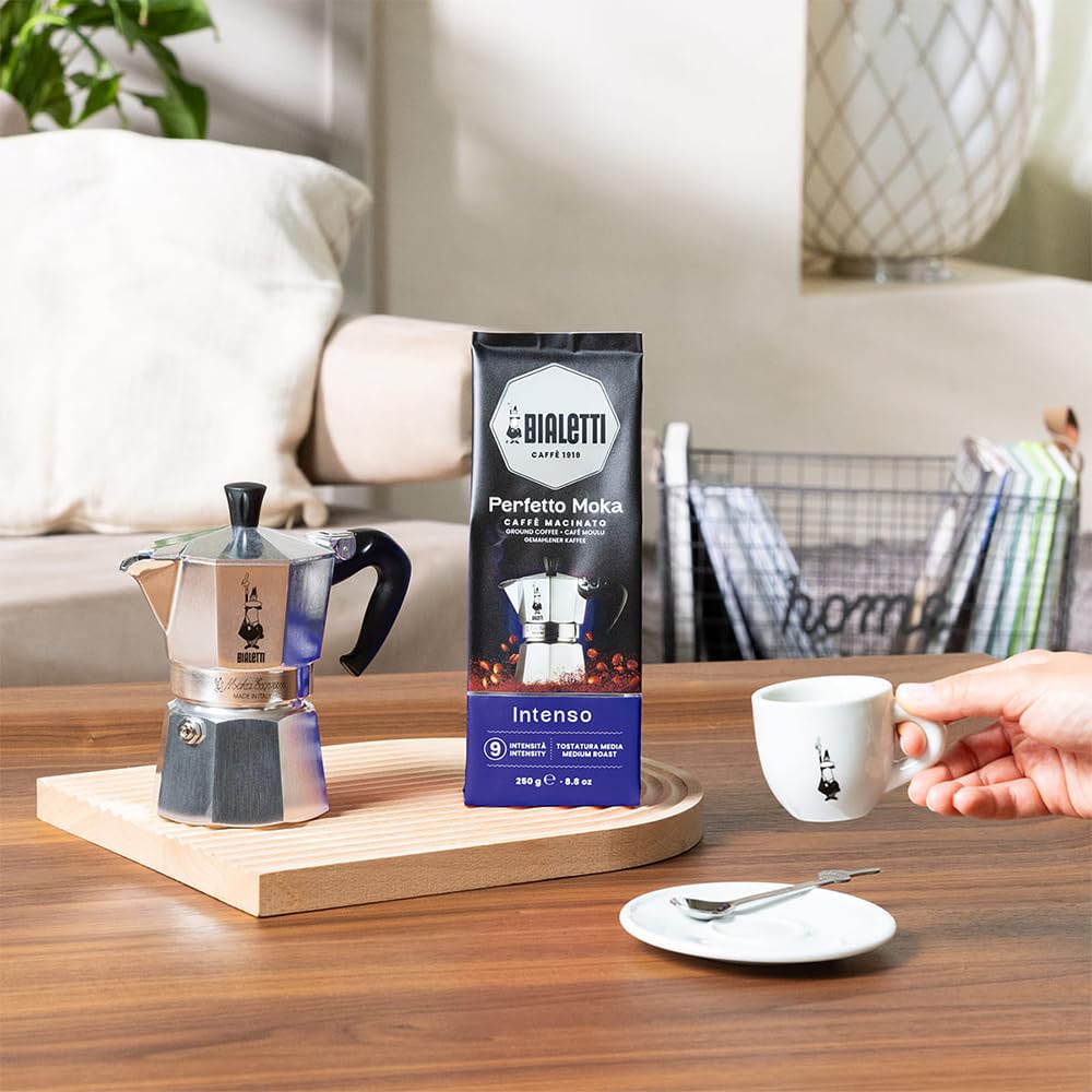 Bialetti Intenso 250g - Caffè Macinato Perfetto Moka