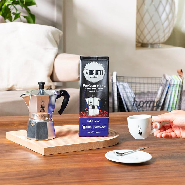 Bialetti Intenso 250g - Caffè Macinato Perfetto Moka