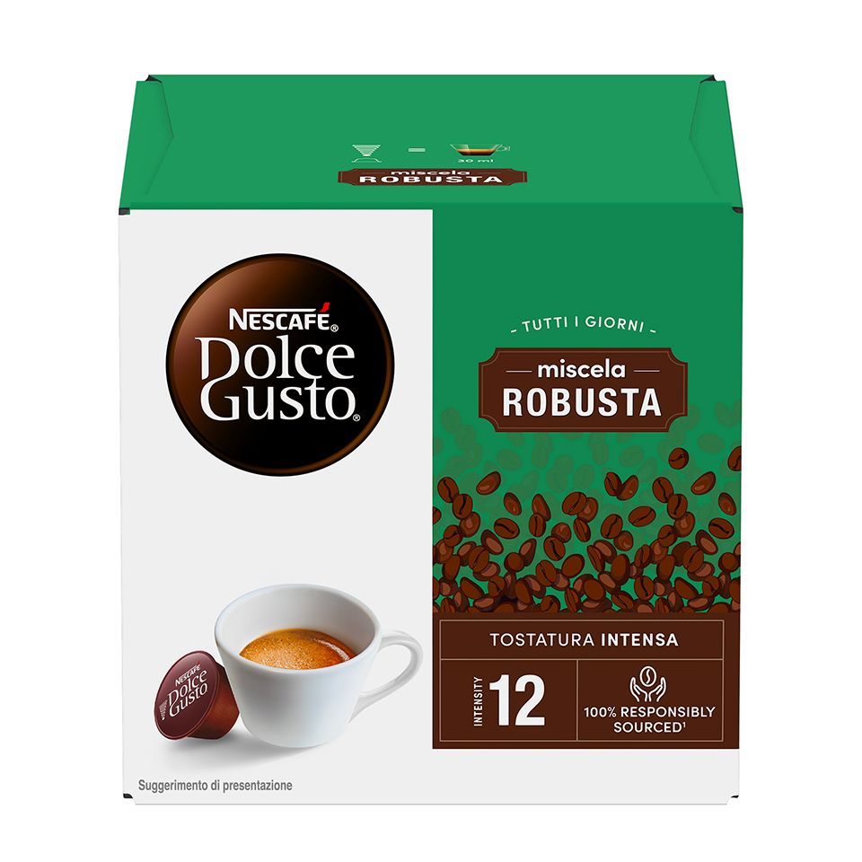 30 Capsule Caffè Nescafé Dolce Gusto - Miscela Espresso Robusta
