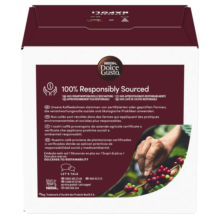 90 Capsule Nescafé Dolce Gusto - Ispirazione Italiana Espresso Napoli Maxiformato