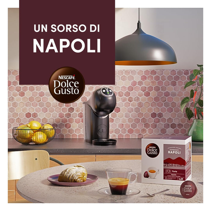 90 Capsule Nescafé Dolce Gusto - Ispirazione Italiana Espresso Napoli Maxiformato