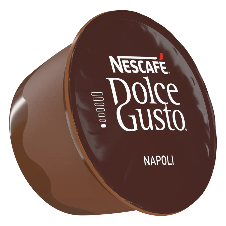 90 Capsule Nescafé Dolce Gusto - Ispirazione Italiana Espresso Napoli Maxiformato