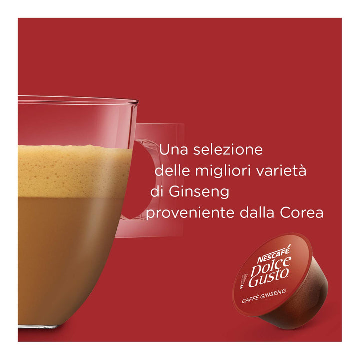 Nescafé Dolce Gusto Caffè Ginseng - 16 Capsule per DOlce Gusto