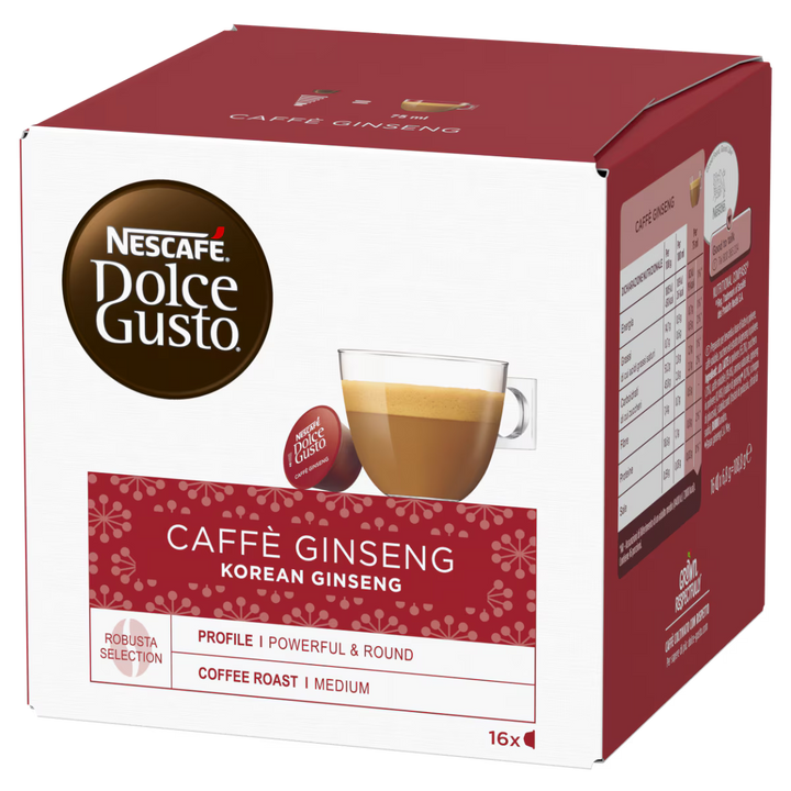 Nescafé Dolce Gusto Caffè Ginseng - 16 Capsule per DOlce Gusto