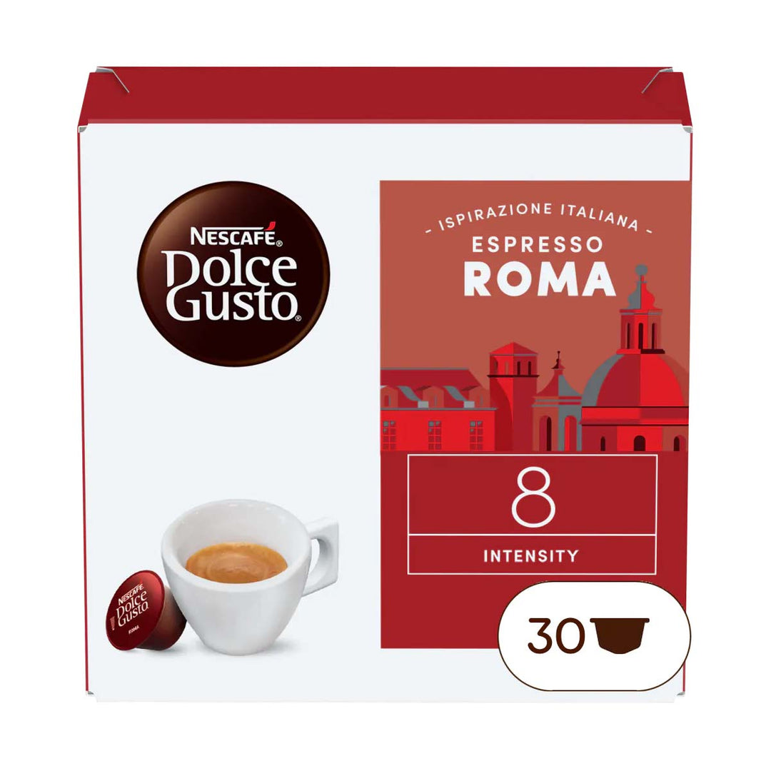 90 Capsule Dolce Gusto Espresso Roma - Intenso e Cremoso (3 Confezioni da 30)