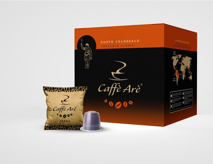 100 Capsule Caffè ARÈ compatibili Nespresso CREMA