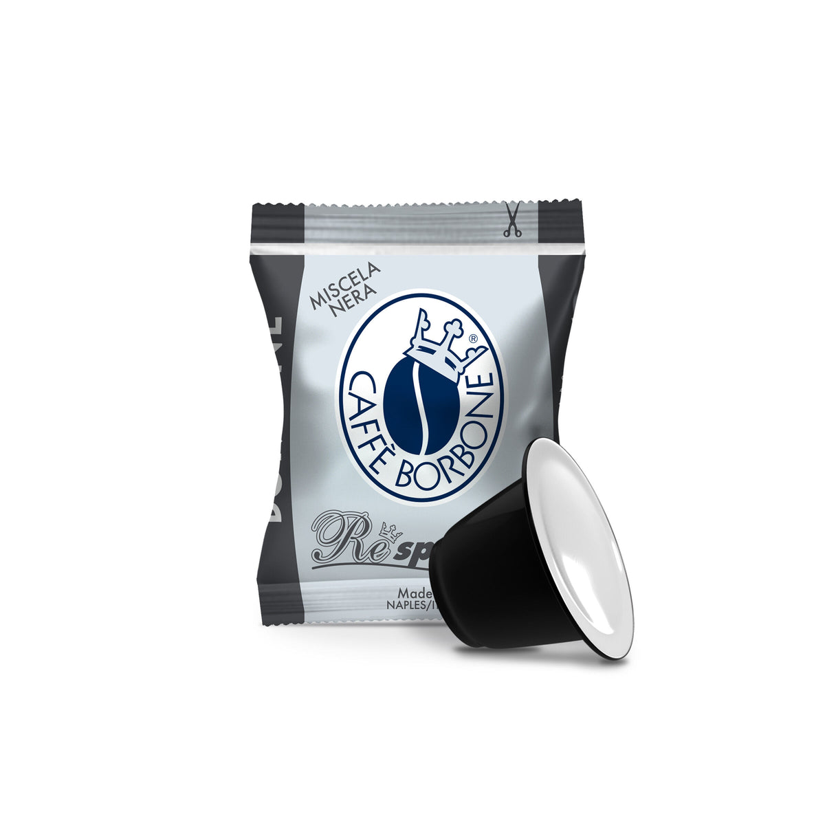 50 Capsule Borbone Respresso Nera Compatibili Nespresso
