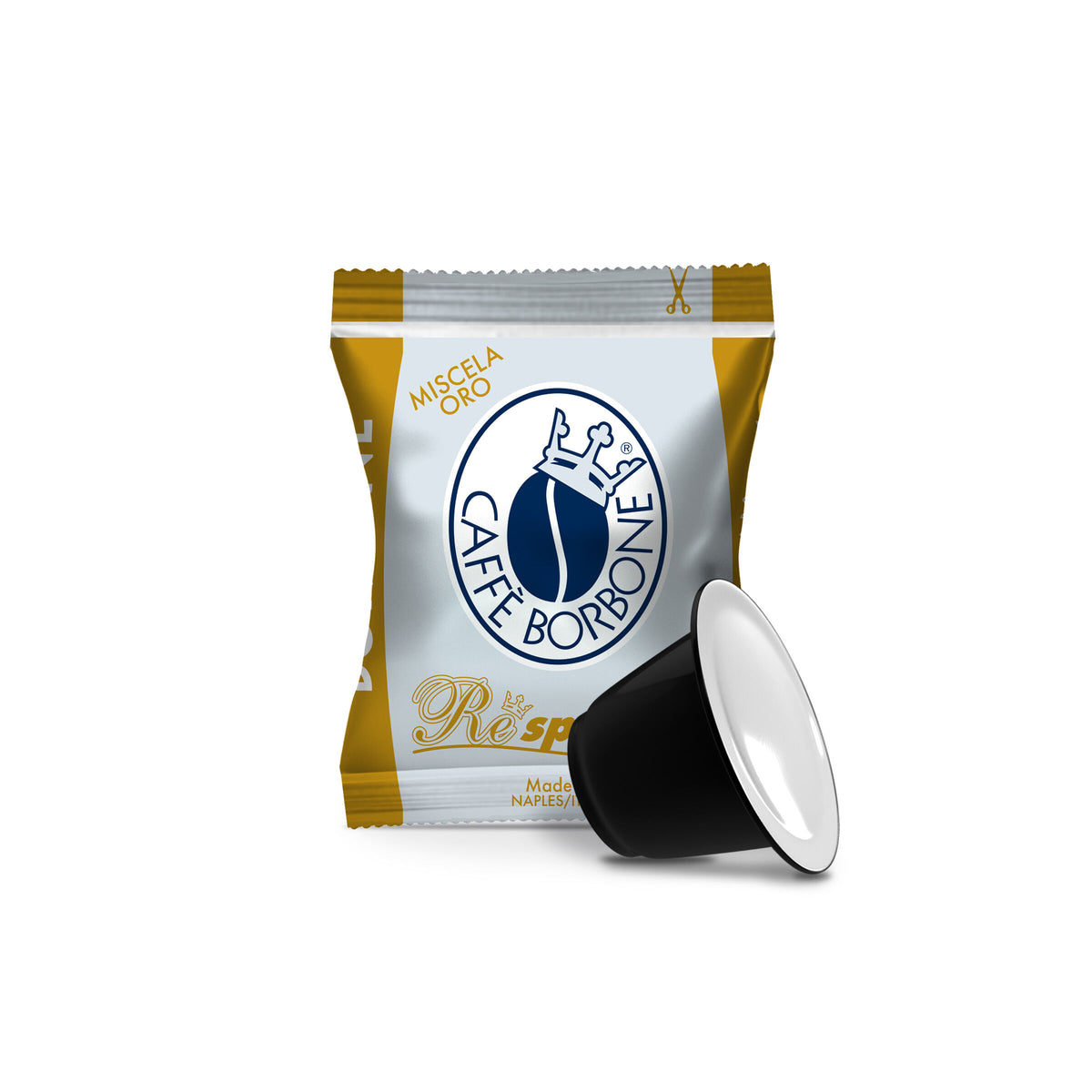 100 Capsule Borbone Respresso Oro compatibili con Nespresso