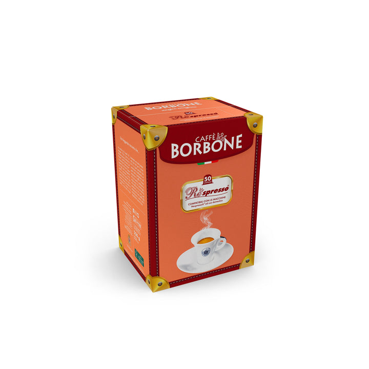 50 Capsule Borbone Respresso Blu compatibili con Nespresso