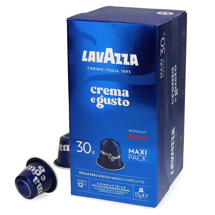 240 Capsule Caffè Lavazza per Nespresso - Maxi Pack - 160 capsule Qualità Rossa, 80 capsule Crema e Gusto Classico