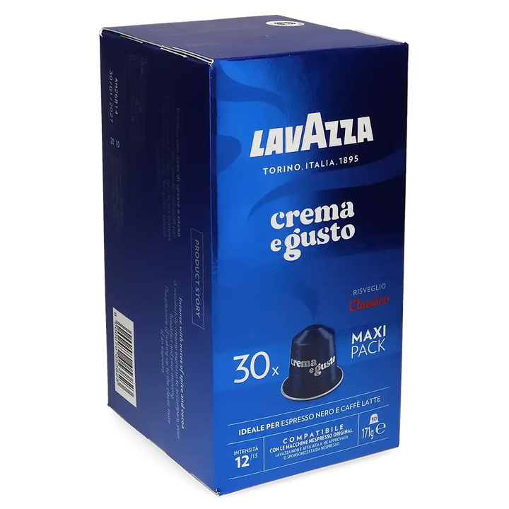 240 Capsule Caffè Lavazza per Nespresso - Maxi Pack - 160 capsule Qualità Rossa, 80 capsule Crema e Gusto Classico
