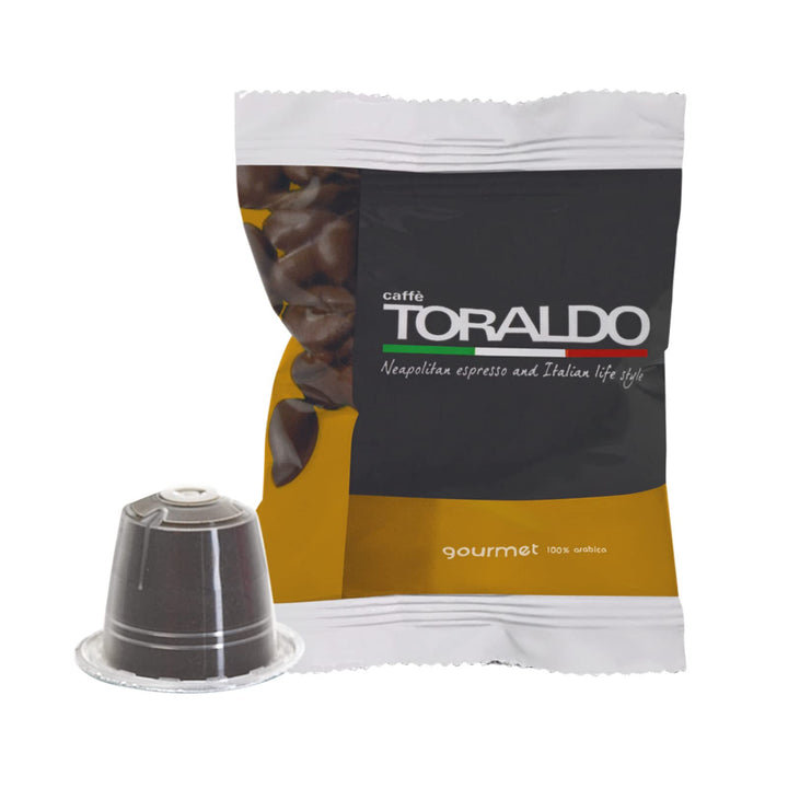 100 Capsule Toraldo Compatibili Nespresso Miscela Gourmet